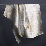 Old Friends Library Card Chiffon Scarf<br><div class="desc">Scattered scans of actual vintage library circulation cards create a design that celebrates books,  libraries and reading and invokes nostalgia for readers of a certain age. Makes a perfect gift for your favourite librarian or bibliophile!</div>