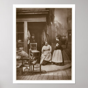 Old Furniture, from 'Street Life in London', 1877- Poster