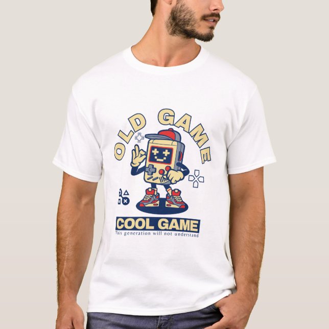 Old game cool game T-Shirt (Front)