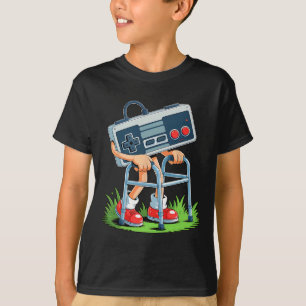 Old Gamer Retro Video Game Old Gamer 80s Funny For T-Shirt