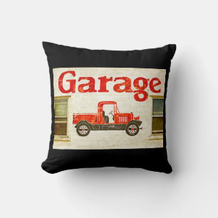 Old Garage on Black Cushion