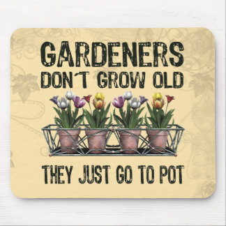 Old Gardeners Mouse Mat