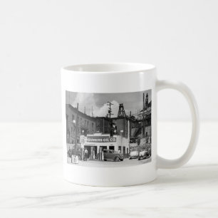 Old Gas Station, 1930s Coffee Mug