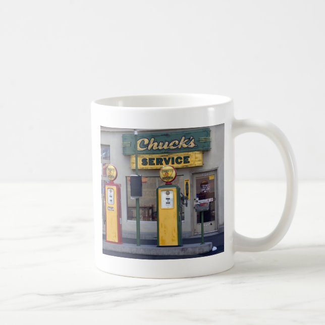 Old Gas Station Coffee Mug (Right)