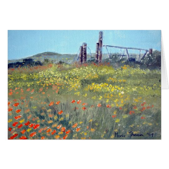 Old Gate in the Country Card