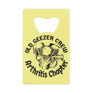 Old Geezer Crew Arthritis Chapter Pan  #