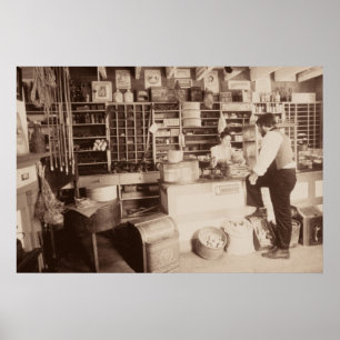 Old General Store Poster