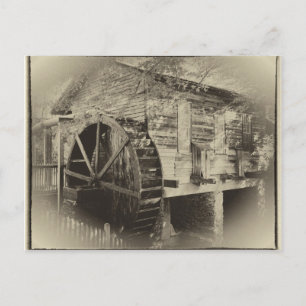 Old Georgia Mill Postcard
