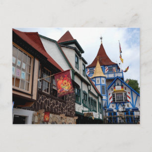 Old German Town Helen Georgia Postcard