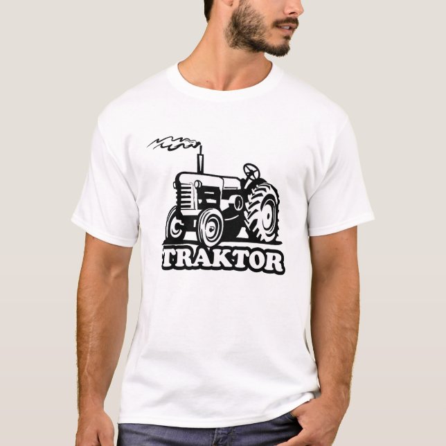 Old German tractor for tractor lovers T-Shirt (Front)