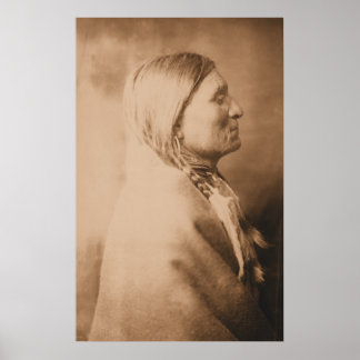 Old Geronimo Catcher Poster