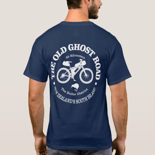 Old Ghost Road (MTB) T-Shirt (Back)