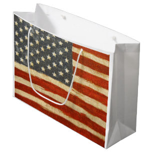 Old Glory American Flag Large Gift Bag