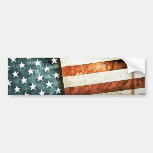 Old Glory Bumper Sticker