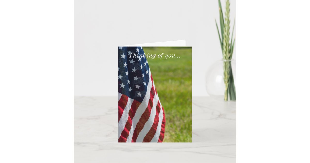 Old Glory Card | Zazzle