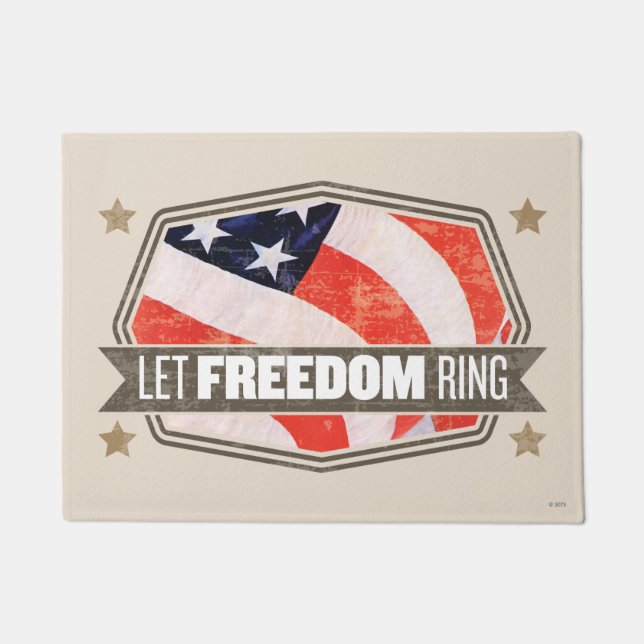 Old Glory Doormat (Front)