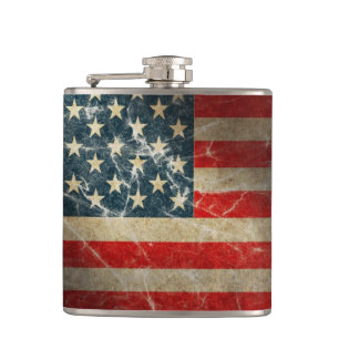 OLD GLORY HIP FLASK