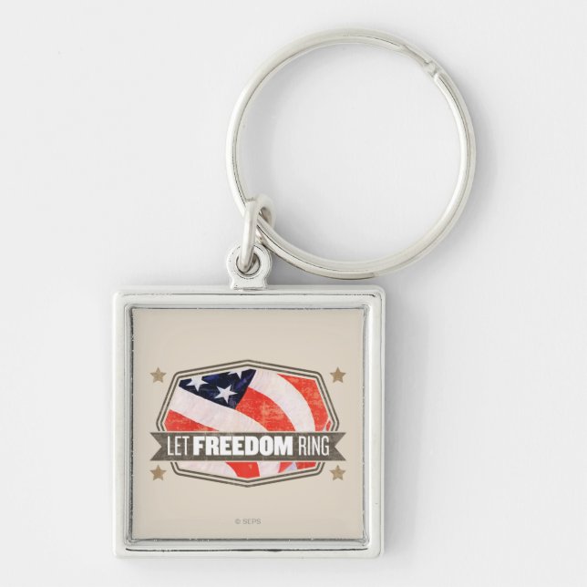Old Glory Key Ring (Front)