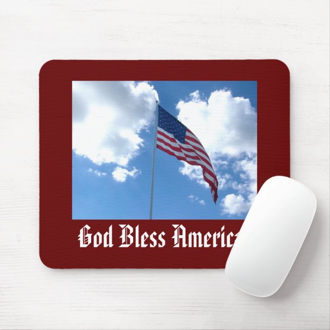 Old Glory Mousepad (With Mouse)