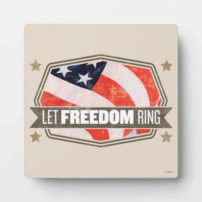 Old Glory Plaque (Front)