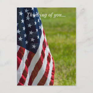 Old Glory Postcard