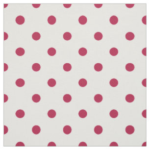 Old Glory Red Polka Dots Fabric