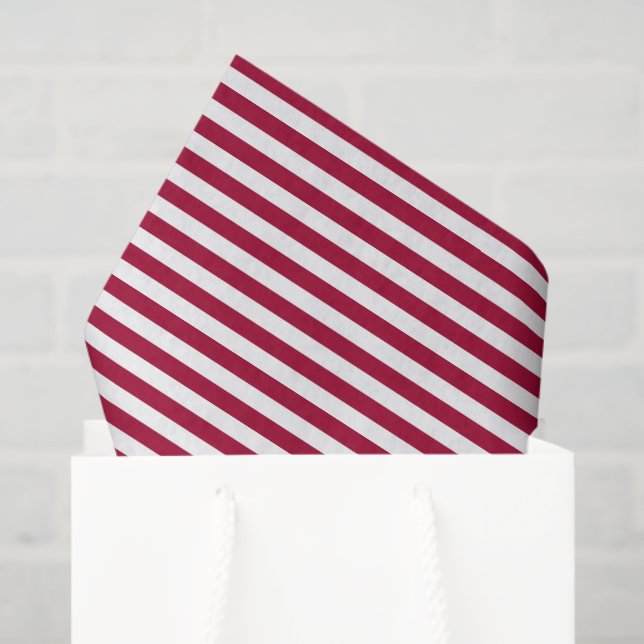 Old Glory Red Stripe (small scale) Tissue Paper (Gift Bag)
