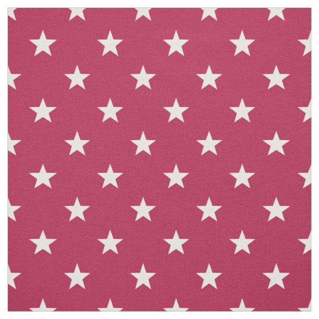 Old Glory Red White Stars (small scale) Fabric (Swatch)