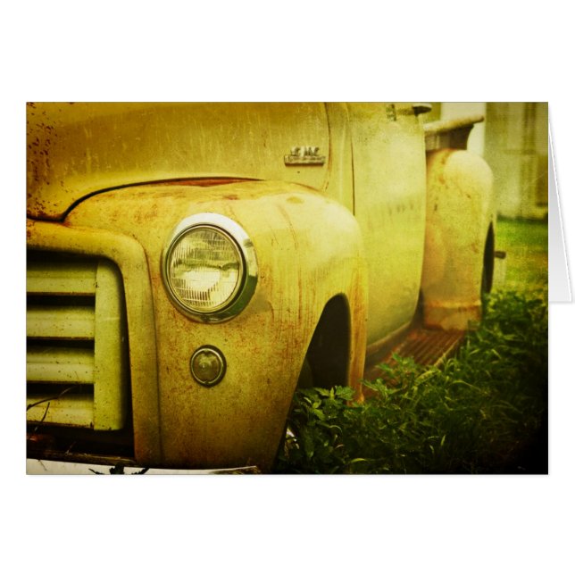 Old GMC Truck (Front Horizontal)