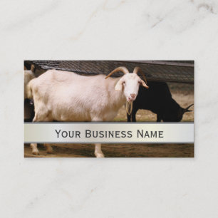 Old Goat Farm Animal Business Card