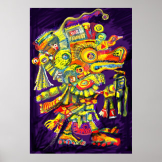 ***Old Gods II*** Albruno's digital painting. Poster