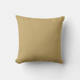 Old Gold Christmas Harmony Pillow