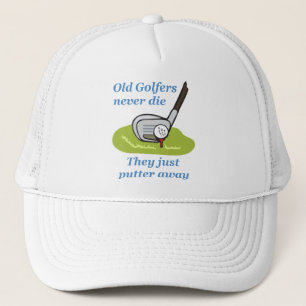 Old Golfers Trucker Hat