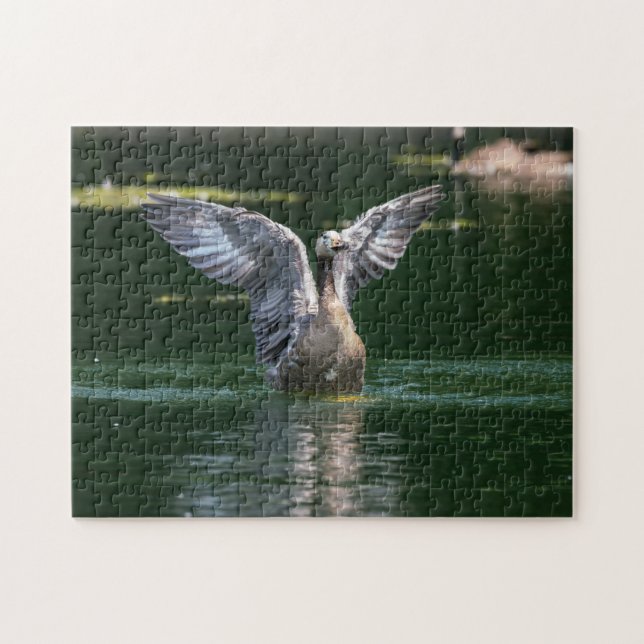 Old Goose Wing Action Jigsaw Puzzle (Horizontal)