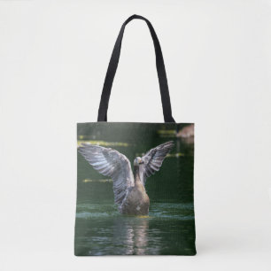 Old Goose Wing Action Tote Bag