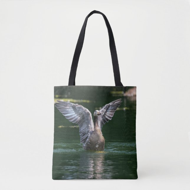 Old Goose Wing Action Tote Bag (Front)