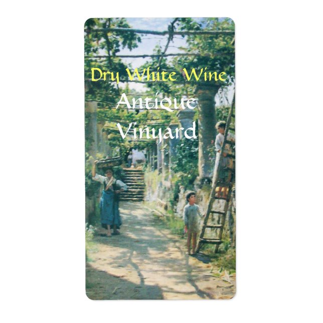 OLD GRAPE VINEYARD HARVEST WINE TASTING PARTY (Front)