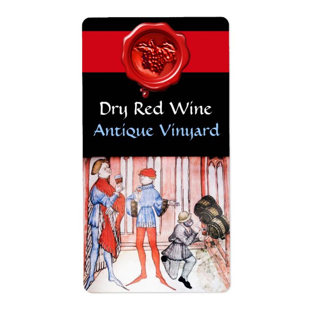 OLD GRAPE VINEYARD RED WINE TASTING WITH BARRELS (Front)