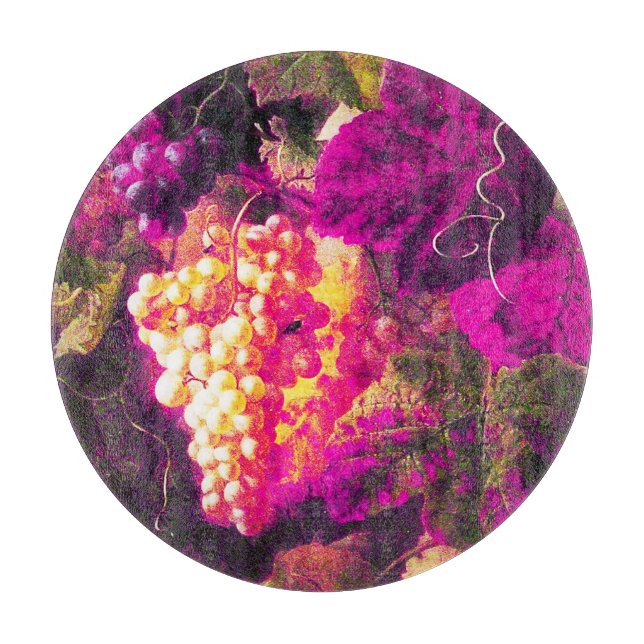 OLD GRAPE VINEYARD WINE TASTING PARTY CUTTING BOARD (Front)