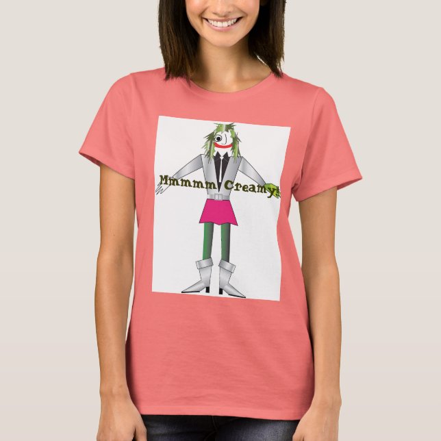 Old Greg, Mmmmm Creamy!! T-Shirt (Front)