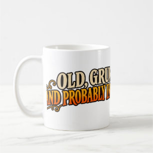 Old, Grumpy And Probably Immortal - Cat Mug