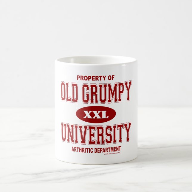 OLD GRUMPY COFFEE MUG (Center)