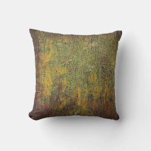 Old grunge background or aged shabby texture with cushion