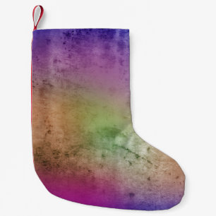 Old grunge color wall backgroundabstract, ancient, small christmas stocking