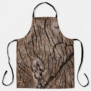 Old grunge dark textured wooden background, The su Apron