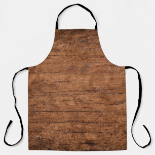 Old grunge dark textured wooden background, The su Apron