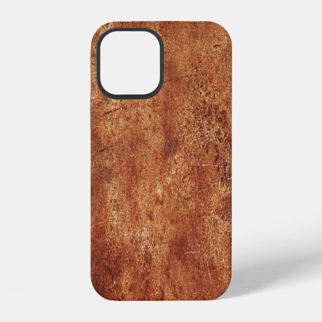 Old Grunge Rustic Metal Texture iPhone Case (Back)