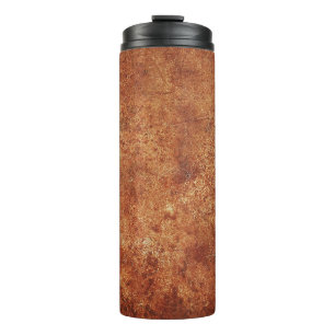 Old Grunge Rustic Metal Texture Thermal Tumbler