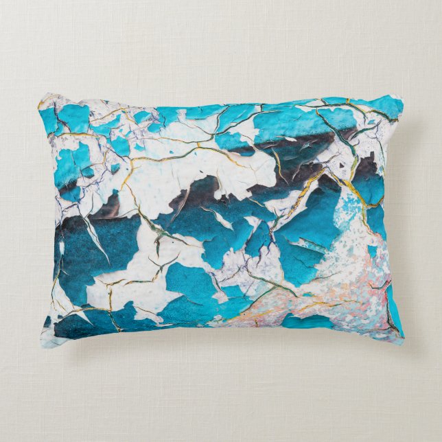 Old grunge wall textures and backgroundsearthquake decorative cushion (Front)