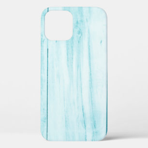 Old grunge wood plank texture background. Vintage  iPhone 12 Case
